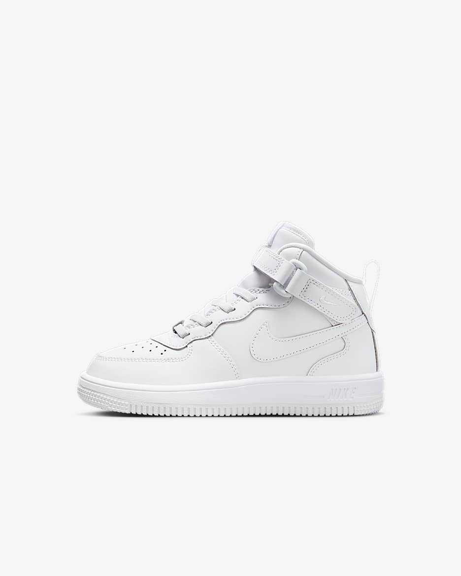 Nike Force 1 Mid EasyOn Little Kids Shoes